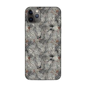 Lopard Apple iPhone 11 Pro Max Uyumlu Romans Gri Telefon Kılıfı