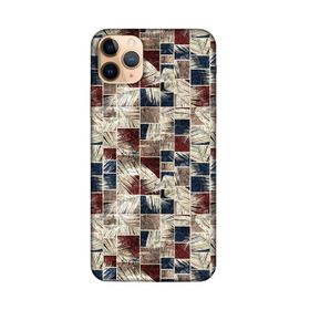 Lopard Apple iPhone 11 Pro Max Uyumlu Romans Koyu Mavi Telefon Kılıfı