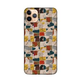 Lopard Apple iPhone 11 Pro Max Uyumlu Romans Lacivert Telefon Kılıfı