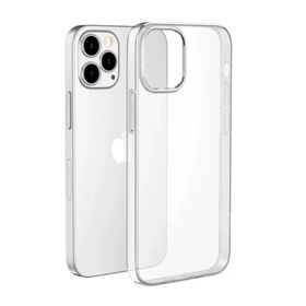 Lopard Apple iPhone 12 Mini Uyumlu Şeffaf Kapak Kalın Silikon Koruma Kılıf
