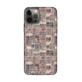 Lopard Apple iPhone 12 Pro Uyumlu Romans Bej Telefon Kılıfı
