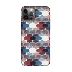 Lopard Apple iPhone 12 Uyumlu Romans Bordo Telefon Kılıfı