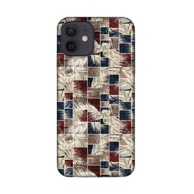 Lopard Apple iPhone 12 Uyumlu Romans Koyu Mavi Telefon Kılıfı