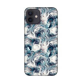 Lopard Apple iPhone 12 Uyumlu Romans Turkuaz Telefon Kılıfı