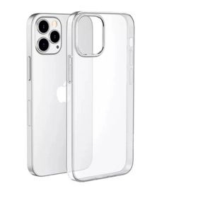 Lopard Apple iPhone 12 Uyumlu Şeffaf Kapak Kalın Silikon Koruma Kılıf
