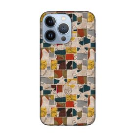 Lopard Apple iPhone 13 Pro Max Uyumlu Romans Turkuaz Telefon Kılıfı