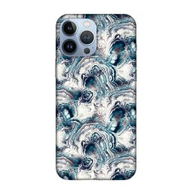 Lopard Apple iPhone 13 Pro Max Uyumlu Romans Turkuaz Telefon Kılıfı