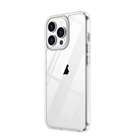 Lopard Apple Iphone 13 Pro Uyumlu Şeffaf Kapak Kalın Silikon Koruma Kılıf