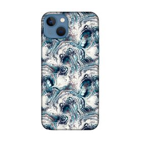 Lopard Apple iPhone 13 Uyumlu Romans Turkuaz Telefon Kılıfı