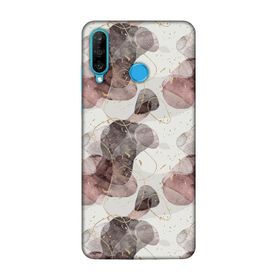 Lopard Huawei P30 Lite Uyumlu Romans Bakır Telefon Kılıfı