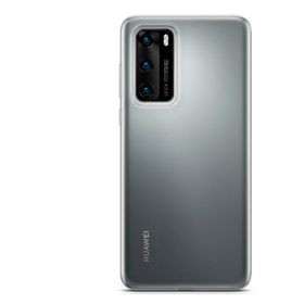Lopard Huawei P40 Uyumlu Şeffaf Kapak Kalın Silikon Koruma Kılıf