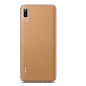 Lopard Huawei Y6 2019 Uyumlu Şeffaf Kapak Kalın Silikon Koruma Kılıf