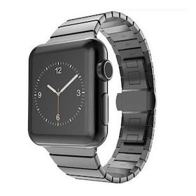 Lopard KRD-16 Siyah Apple Watch 38 mm Erkek Kol Saati Kordonu