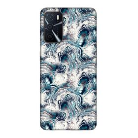 Lopard Oppo A16 Uyumlu Romans Turkuaz Telefon Kılıfı