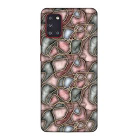 Lopard Oppo A31 Uyumlu Romans Roze Altın Telefon Kılıfı