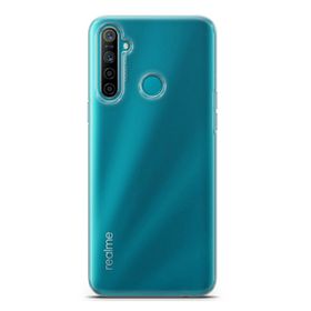 Lopard Realme 5i Şeffaf Uyumlu Kalın Silikon Koruma Kılıf