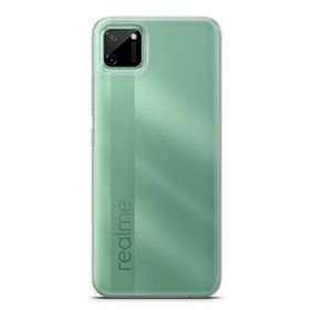 Lopard Realme C11 Şeffaf Uyumlu Kalın Silikon Koruma Kılıf