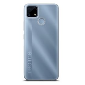 Lopard Realme C25 Şeffaf Uyumlu Kalın Silikon Koruma Kılıf
