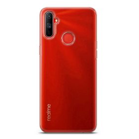 Lopard Realme C3 Şeffaf Uyumlu Kalın Silikon Koruma Kılıf