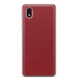 Lopard Samsung Galaxy A01 Core Şeffaf Uyumlu Kalın Silikon Koruma Kılıf