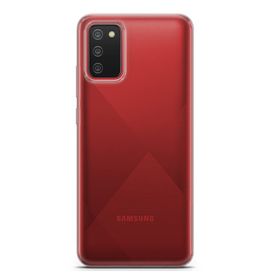 Lopard Samsung Galaxy A02S Şeffaf Uyumlu Kalın Silikon Koruma Kılıf