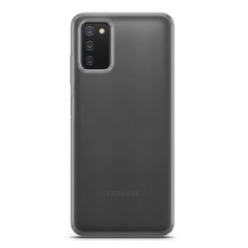 Lopard Samsung Galaxy A03S Şeffaf Uyumlu Kalın Silikon Koruma Kılıf