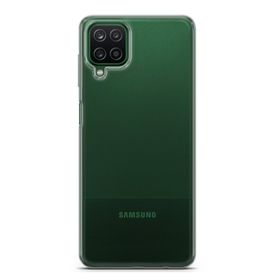 Lopard Samsung Galaxy A12 Şeffaf Uyumlu Kalın Silikon Koruma Kılıf