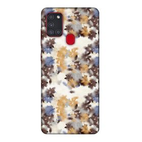 Lopard Samsung Galaxy A21s Uyumlu Romans Krem Telefon Kılıfı