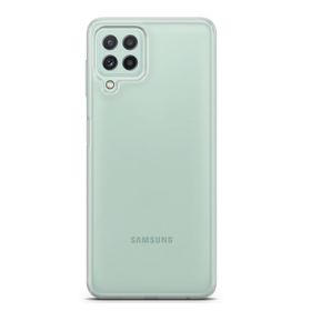 Lopard Samsung Galaxy A22 Şeffaf Uyumlu Kalın Silikon Koruma Kılıf
