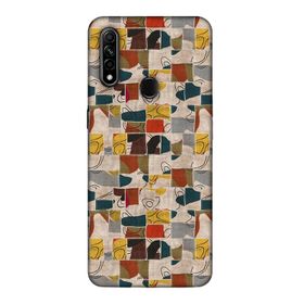 Lopard Samsung Galaxy A31 Uyumlu Romans Sarı Telefon Kılıfı
