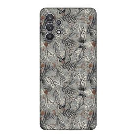 Lopard Samsung Galaxy A32 Uyumlu Romans Gri Telefon Kılıfı