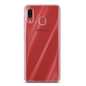 Lopard Samsung Galaxy A40 Şeffaf Uyumlu Kalın Silikon Koruma Kılıf