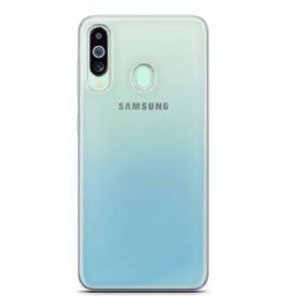 Lopard Samsung Galaxy A60 Şeffaf Uyumlu Kalın Silikon Koruma Kılıf