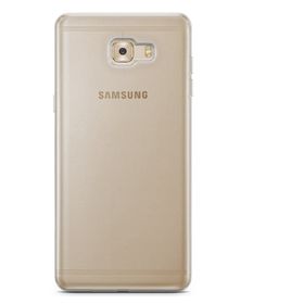 Lopard Samsung Galaxy C9 Pro Şeffaf Uyumlu Kalın Silikon Koruma Kılıf