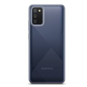 Lopard Samsung Galaxy M02S Şeffaf Uyumlu Kalın Silikon Koruma Kılıf
