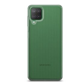 Lopard Samsung Galaxy M12 Şeffaf Uyumlu Kalın Silikon Koruma Kılıf