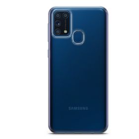 Lopard Samsung Galaxy M31 Şeffaf Uyumlu Kalın Silikon Koruma Kılıf