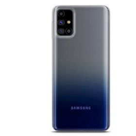 Lopard Samsung Galaxy M31S Şeffaf Uyumlu Kalın Silikon Koruma Kılıf