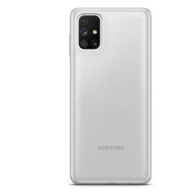 Lopard Samsung Galaxy M51 Şeffaf Uyumlu Kalın Silikon Koruma Kılıf