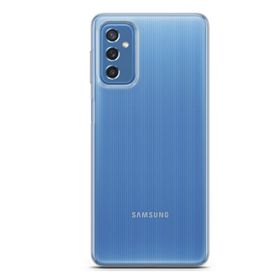 Lopard Samsung Galaxy M52 Şeffaf Uyumlu Kalın Silikon Koruma Kılıf