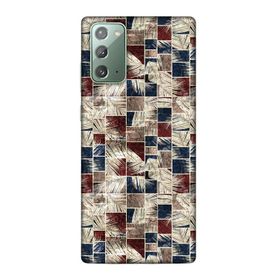 Lopard Samsung Galaxy Note 20 Ultra Uyumlu Romans Koyu Mavi Telefon Kılıfı