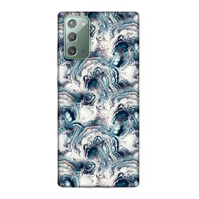 Lopard Samsung Galaxy Note 20 Uyumlu Romans Turkuaz Telefon Kılıfı
