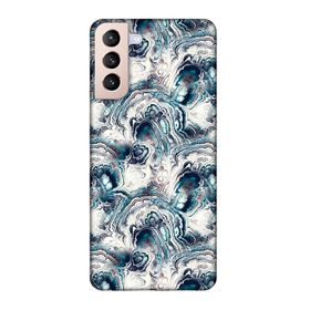 Lopard Samsung Galaxy S21 Plus Uyumlu Romans Turkuaz Telefon Kılıfı