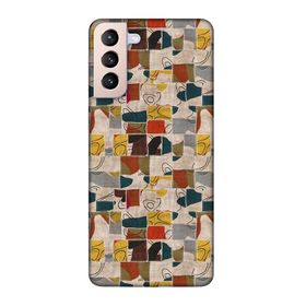 Lopard Samsung Galaxy S21 Plus Uyumlu Romans Turkuaz Telefon Kılıfı