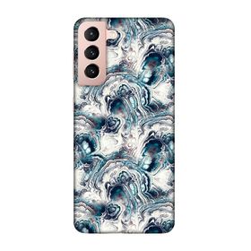 Lopard Samsung Galaxy S21 Plus Uyumlu Romans Turkuaz Telefon Kılıfı