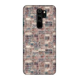 Lopard Xiaomi Redmi Note 8 Pro Uyumlu Romans Bej Telefon Kılıf
