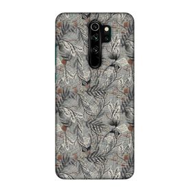 Lopard Xiaomi Redmi Note 8 Pro Uyumlu Romans Gri Telefon Kılıfı