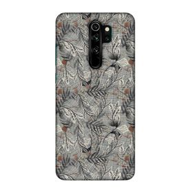 Lopard Xiaomi Redmi Note 8 Pro Uyumlu Romans Gri Telefon Kılıfı
