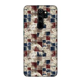 Lopard Xiaomi Redmi Note 8 Pro Uyumlu Romans Koyu Mavi Telefon Kılıfı
