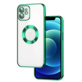 Lopard Yeşil iPhone 11 Uyumlu Kamera Korumalı Silikon Logo Açık Arka Kapak Kılıf